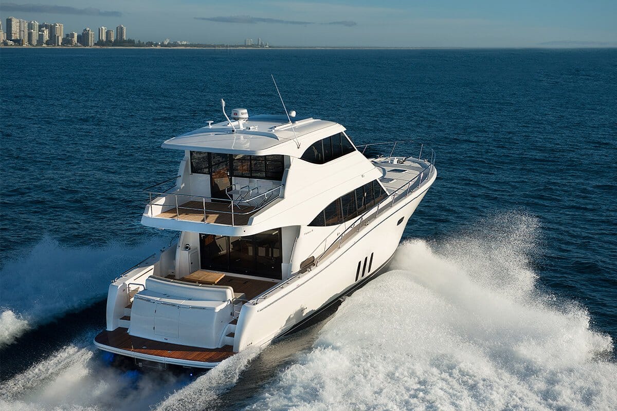 Maritimo M59 luxury motor yacht