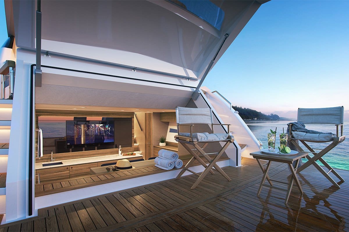 Maritimo luxury sport motor yacht