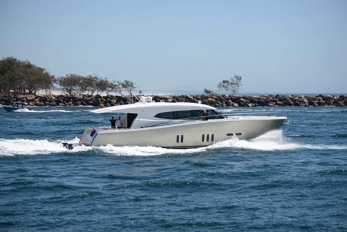 Maritimo S70 luxury motor yacht