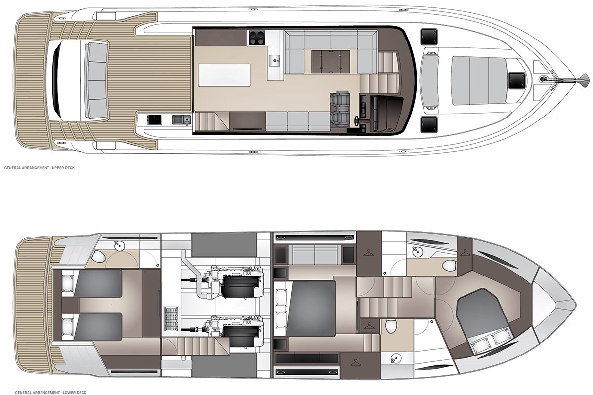 Maritimo X60 - Regency Suite layout option