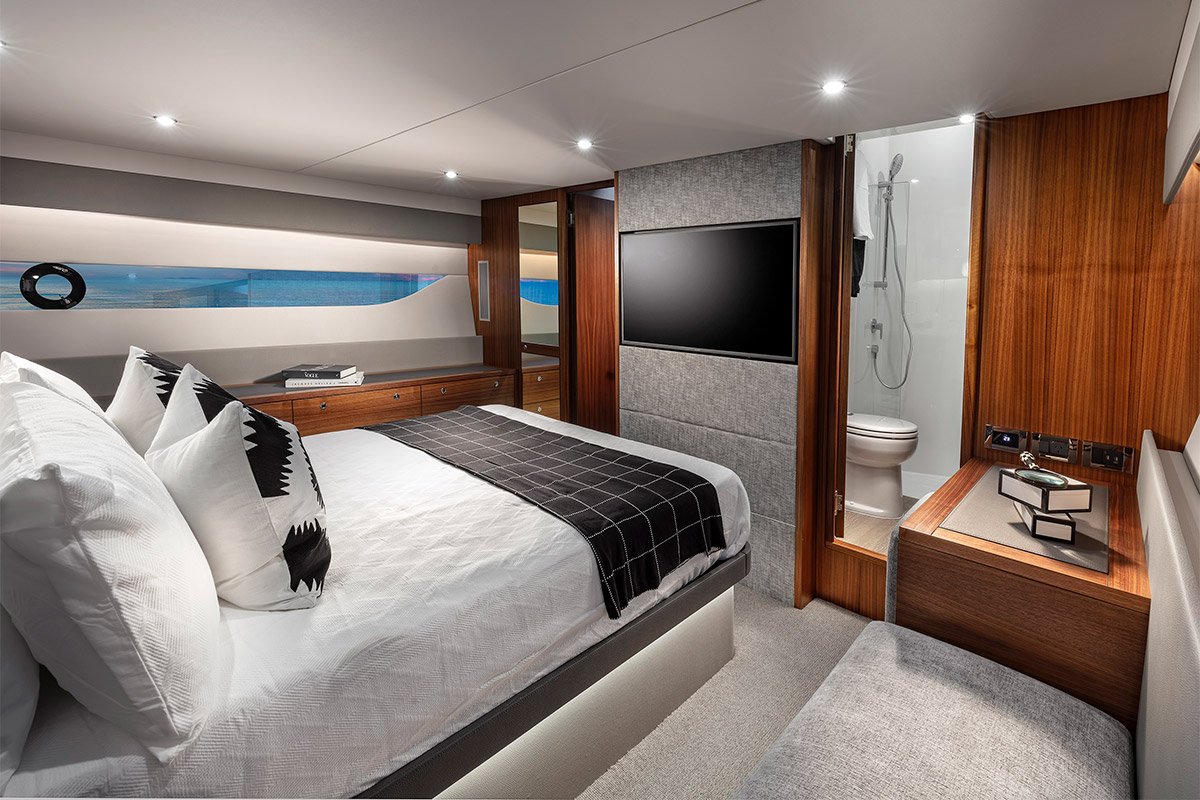 Maritimo X50 aft cabin master suite
