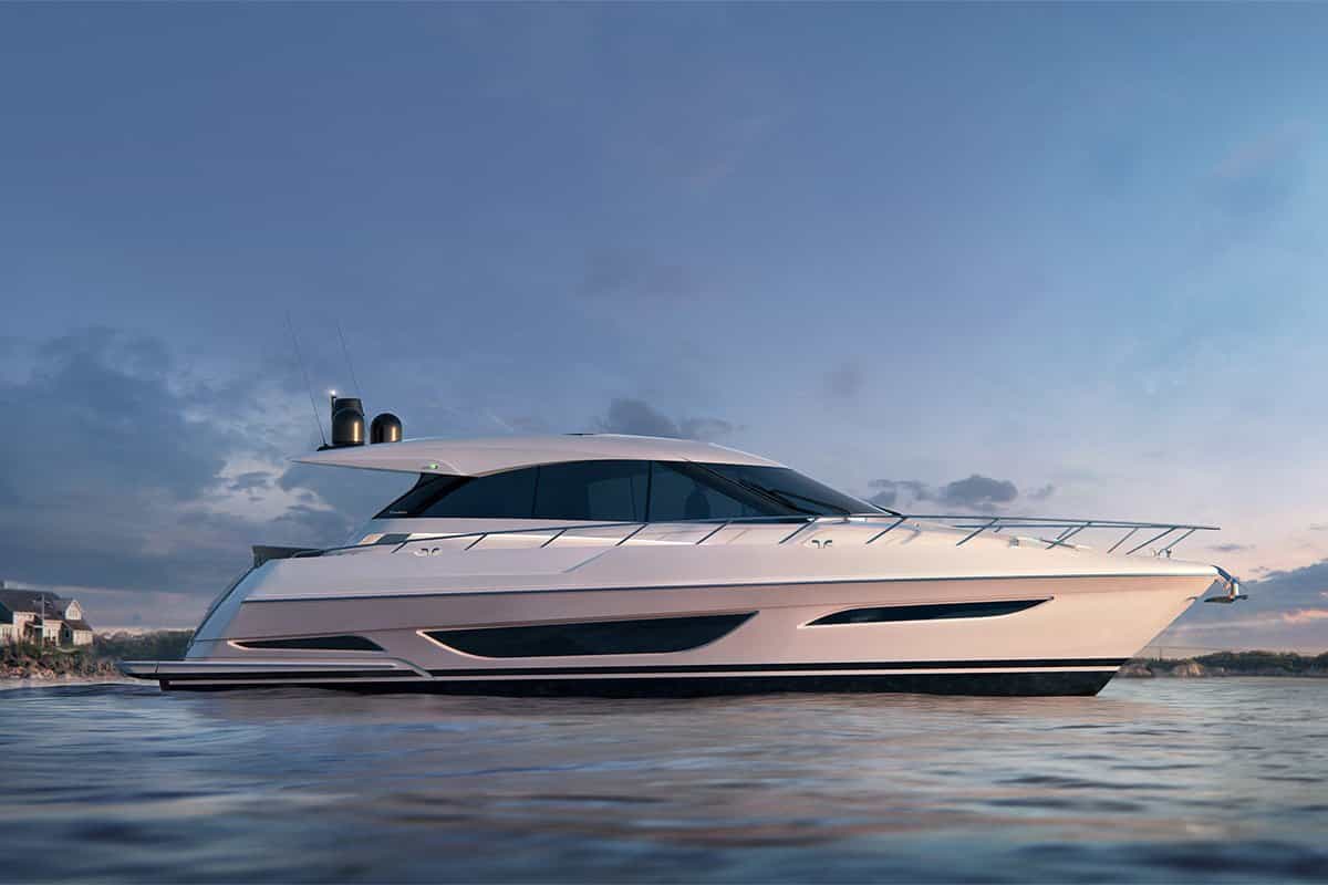 Maritimo X50 luxury sports motor yacht