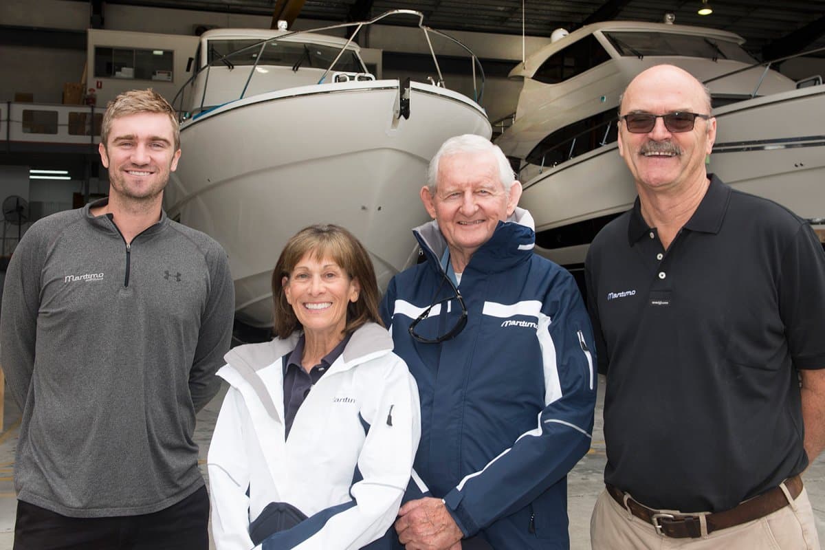 Maritimo M51 owners - Tom Campbell and Beth Davidow