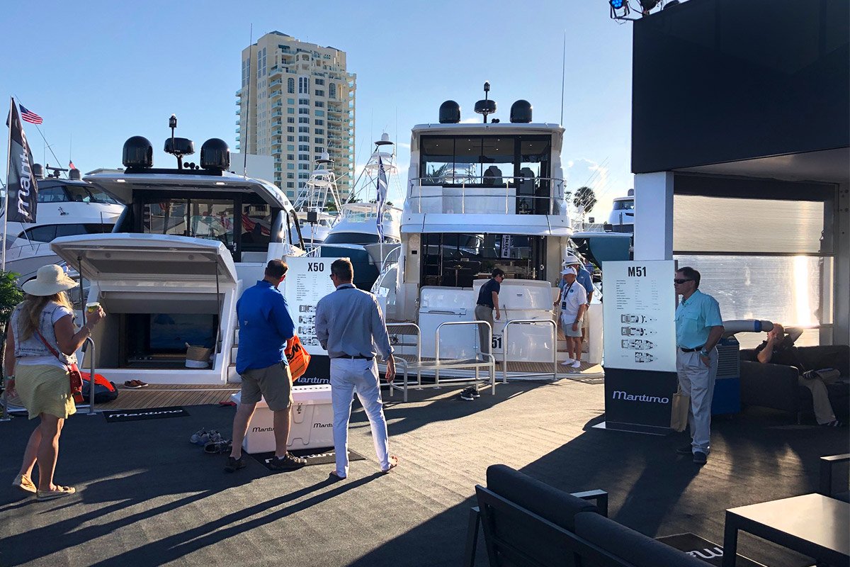 Maritimo at Fort Lauderdale International Boat Show