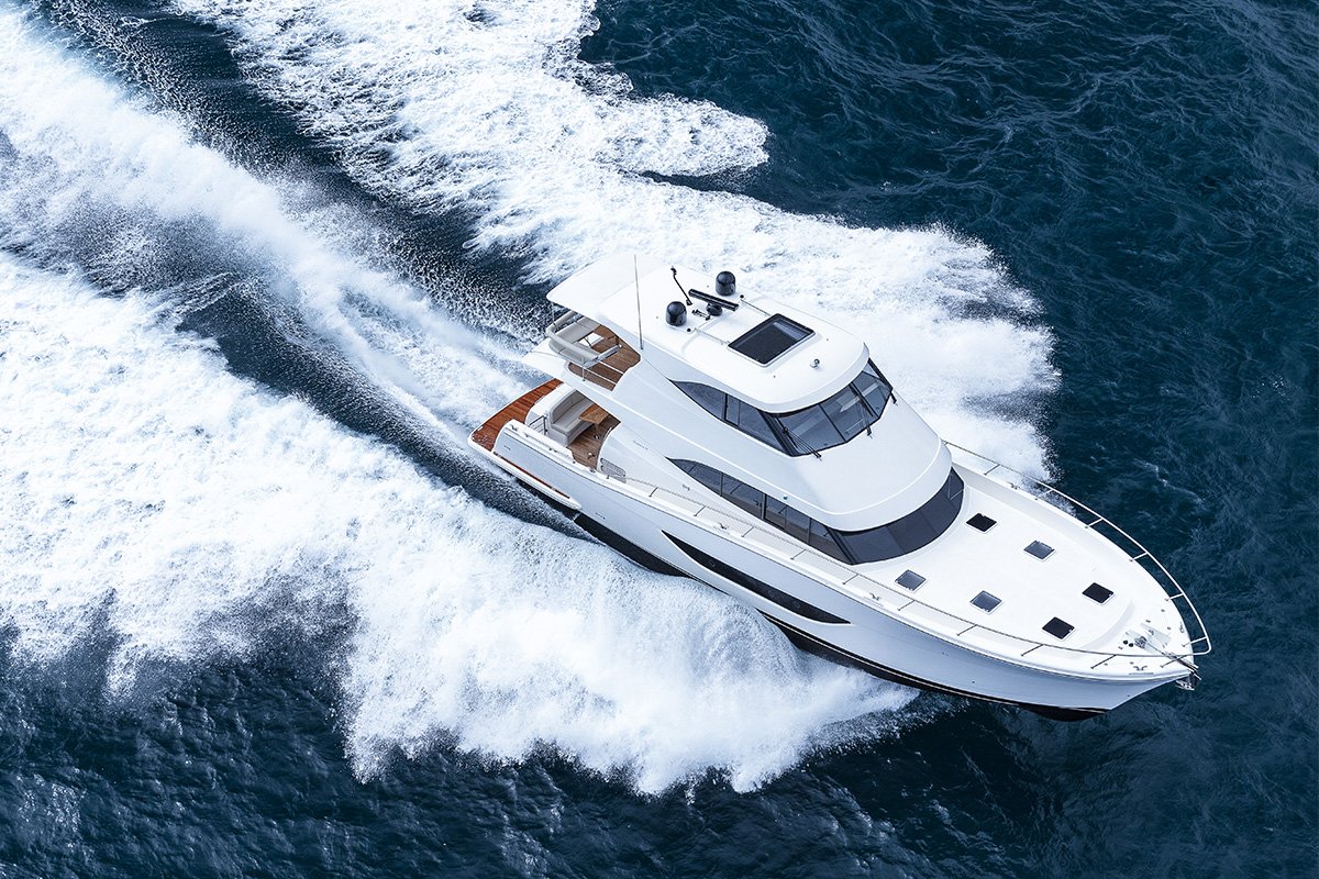 Maritimo M64 - FUEL EFFICIENCY