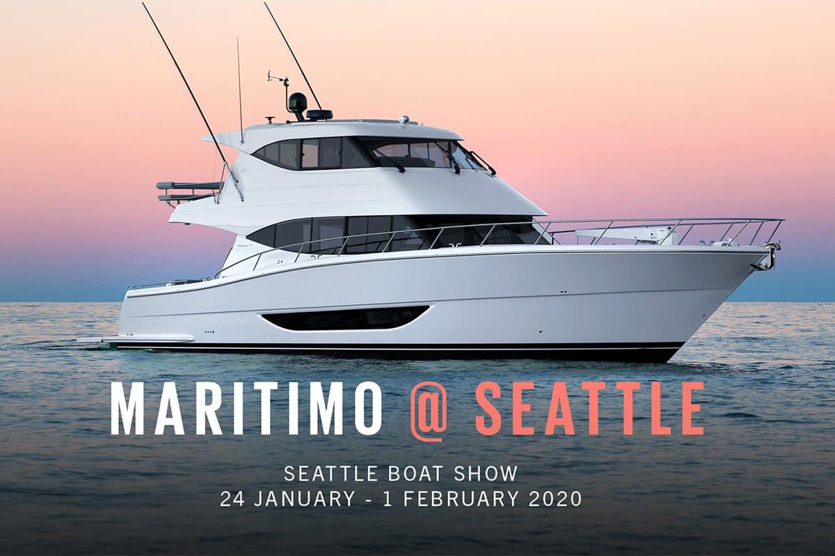 Maritimo at Seattle Boat Show