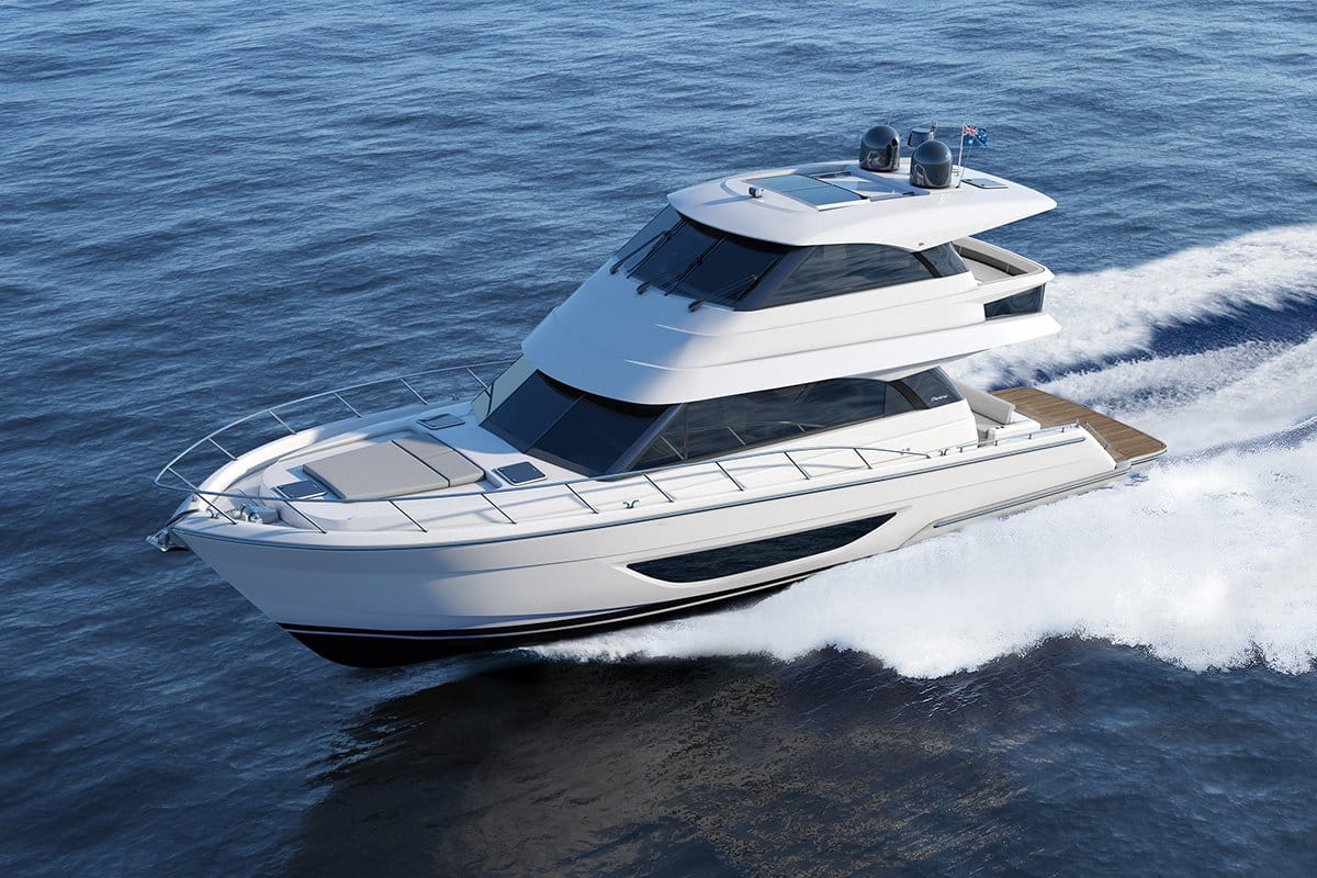 Maritimo M55 luxury flybridge motoryacht