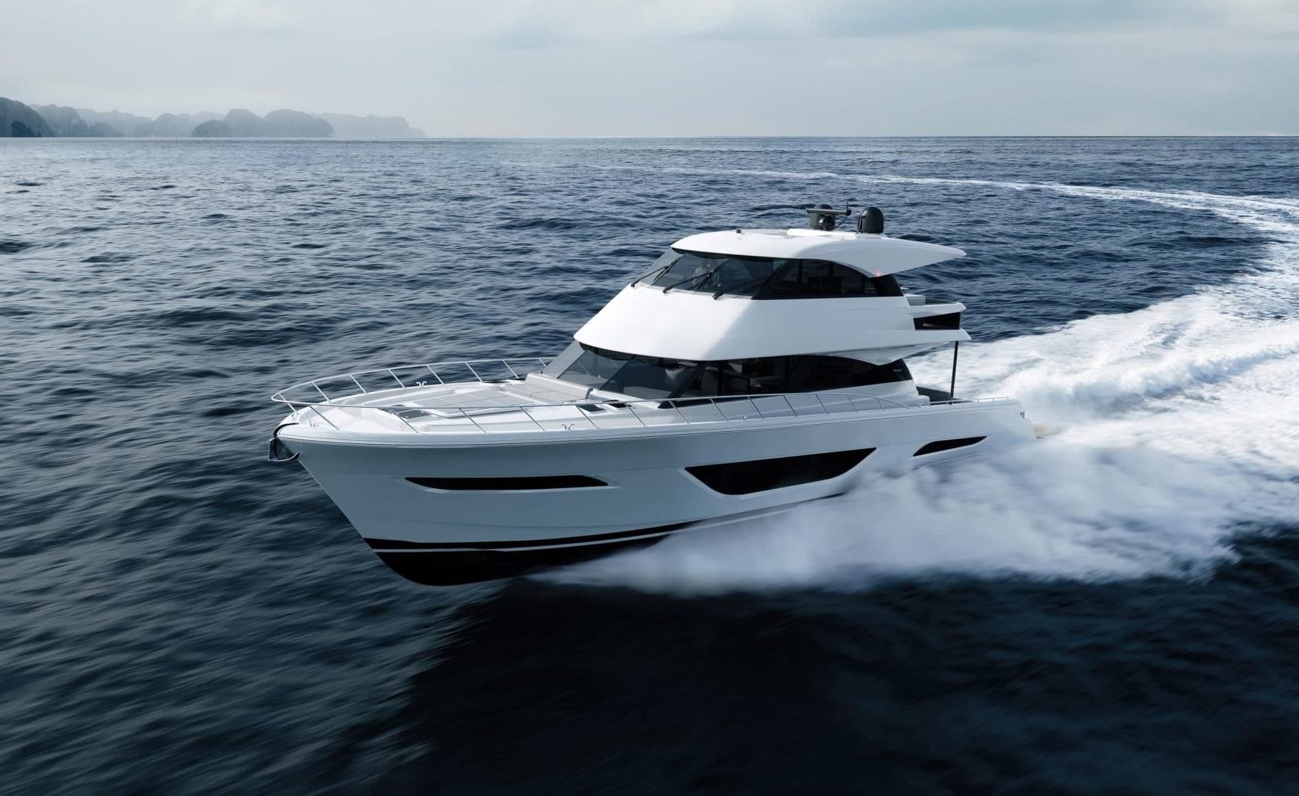 Maritimo M75 running model