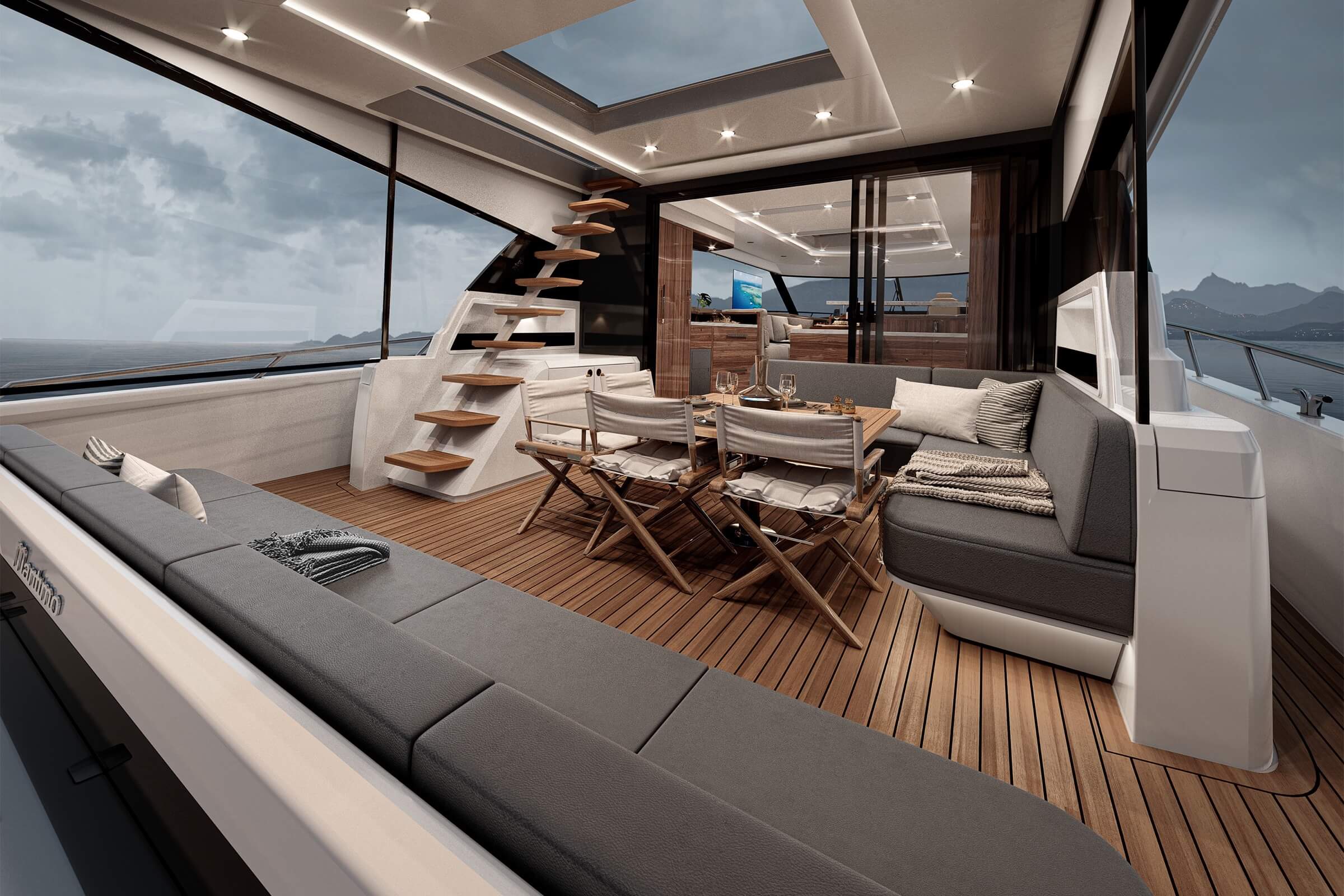 Maritimo S75 - EXTENSIVE DECK SPACES