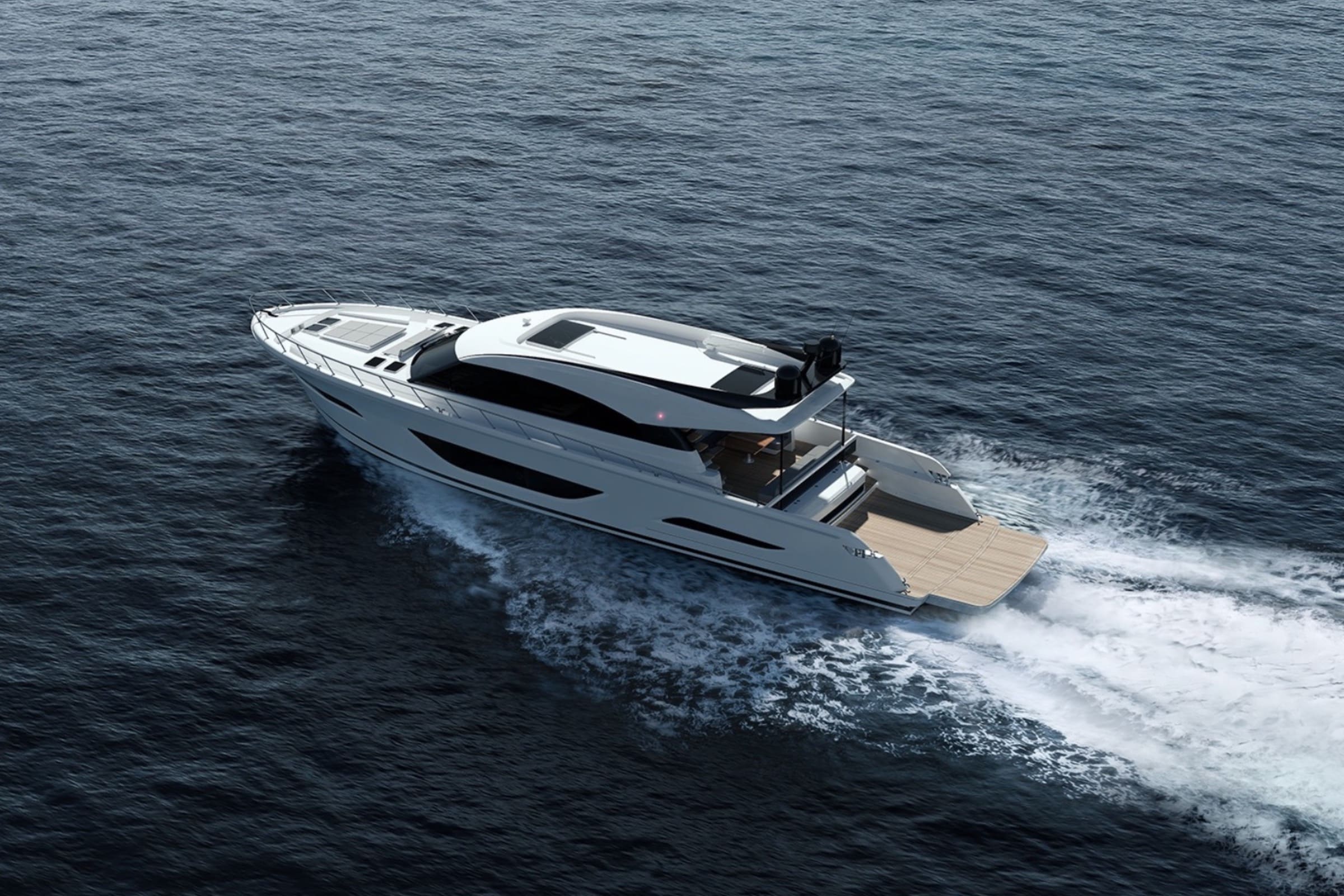 Maritimo S75 cruising slider